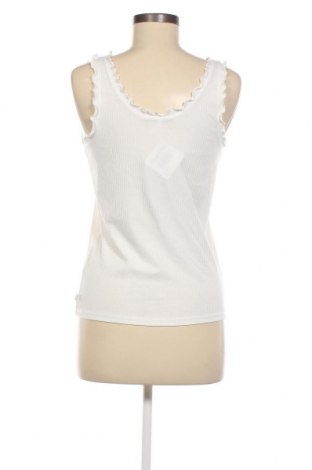 Γυναικείο αμάνικο μπλουζάκι Tom Tailor, Μέγεθος L, Χρώμα Λευκό, Τιμή 14,95 €