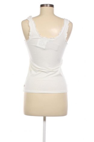 Γυναικείο αμάνικο μπλουζάκι Tom Tailor, Μέγεθος XS, Χρώμα Λευκό, Τιμή 14,95 €