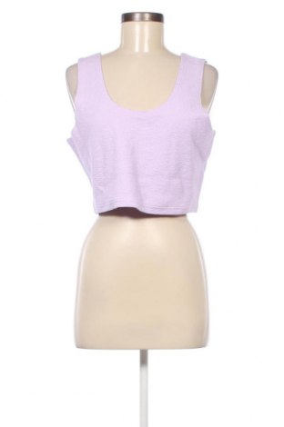 Γυναικείο αμάνικο μπλουζάκι Weekday, Μέγεθος XL, Χρώμα Βιολετί, Τιμή 6,60 €