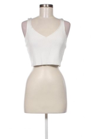 Γυναικείο αμάνικο μπλουζάκι Weekday, Μέγεθος XL, Χρώμα Λευκό, Τιμή 9,95 €