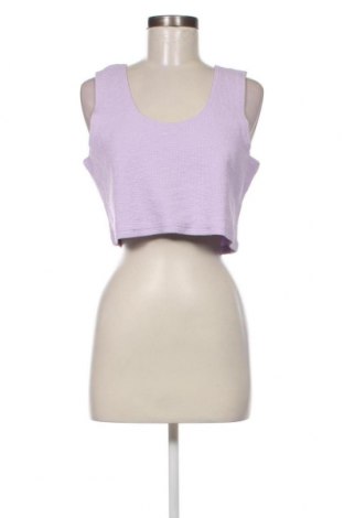 Γυναικείο αμάνικο μπλουζάκι Weekday, Μέγεθος XL, Χρώμα Βιολετί, Τιμή 6,82 €