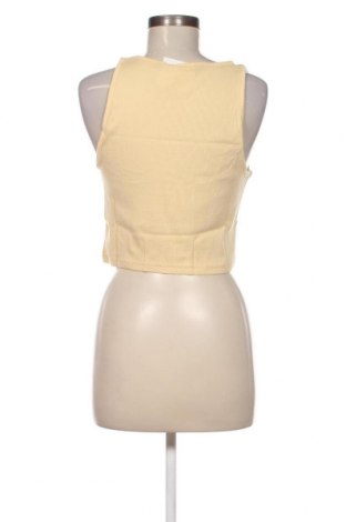 Γυναικείο αμάνικο μπλουζάκι Weekday, Μέγεθος XL, Χρώμα Κίτρινο, Τιμή 5,95 €