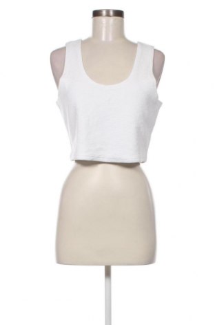 Damska koszulka na ramiączkach Weekday, Rozmiar XL, Kolor Biały, Cena 34,14 zł