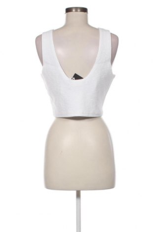 Γυναικείο αμάνικο μπλουζάκι Weekday, Μέγεθος XL, Χρώμα Λευκό, Τιμή 6,71 €