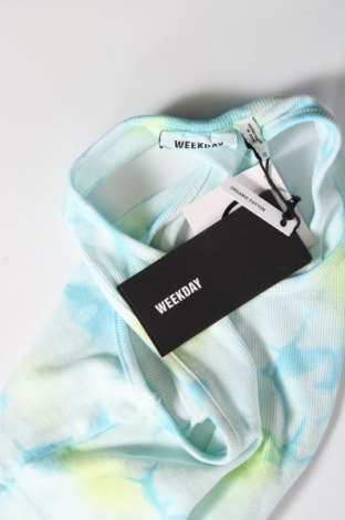 Γυναικείο αμάνικο μπλουζάκι Weekday, Μέγεθος XS, Χρώμα Μπλέ, Τιμή 6,80 €