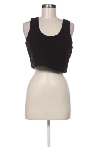 Γυναικείο αμάνικο μπλουζάκι Weekday, Μέγεθος XL, Χρώμα Μαύρο, Τιμή 6,82 €