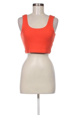 Γυναικείο αμάνικο μπλουζάκι Weekday, Μέγεθος M, Χρώμα Πορτοκαλί, Τιμή 6,82 €