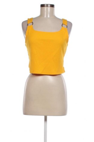 Γυναικείο αμάνικο μπλουζάκι Weekday, Μέγεθος L, Χρώμα Κίτρινο, Τιμή 10,82 €
