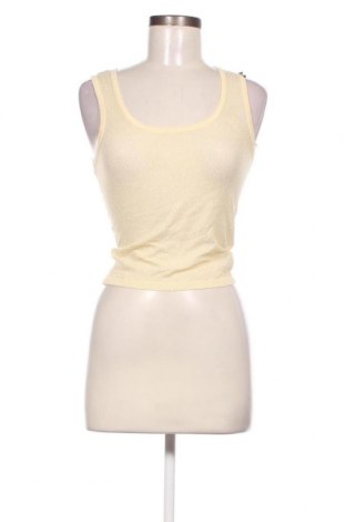 Γυναικείο αμάνικο μπλουζάκι Zara, Μέγεθος M, Χρώμα Κίτρινο, Τιμή 5,77 €