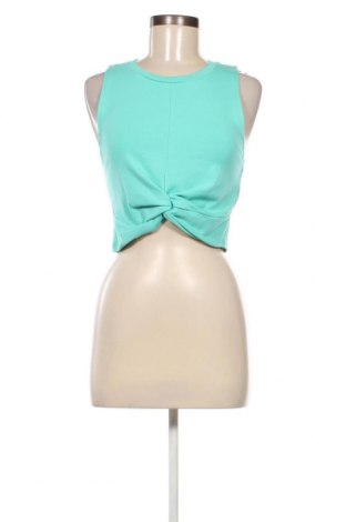 Γυναικείο αμάνικο μπλουζάκι Zara, Μέγεθος L, Χρώμα Μπλέ, Τιμή 8,08 €