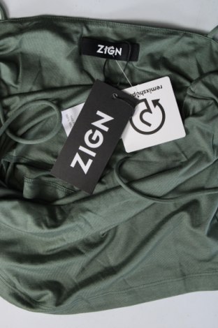Дамски потник Zign, Размер S, Цвят Зелен, Цена 12,76 лв.