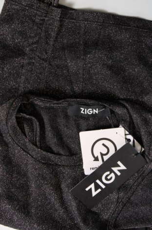 Γυναικείο αμάνικο μπλουζάκι Zign, Μέγεθος S, Χρώμα Γκρί, Τιμή 6,13 €