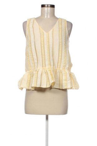 Γυναικείο αμάνικο μπλουζάκι mbyM, Μέγεθος XS, Χρώμα Κίτρινο, Τιμή 8,97 €