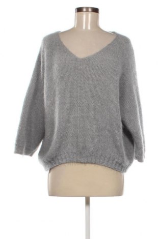 Дамски пуловер, Размер M, Цвят Сив, Цена 6,38 лв.