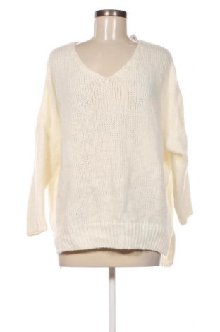 Damenpullover, Größe M, Farbe Weiß, Preis € 6,49