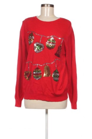 Γυναικείο πουλόβερ, Μέγεθος XL, Χρώμα Κόκκινο, Τιμή 10,76 €