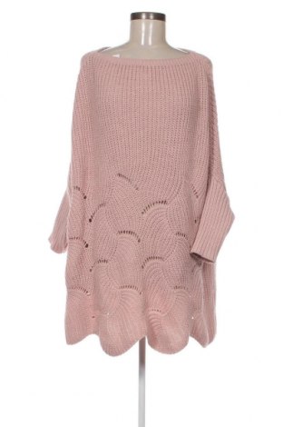 Дамски пуловер, Размер L, Цвят Розов, Цена 12,02 лв.
