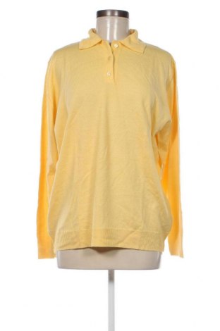 Дамски пуловер, Размер L, Цвят Жълт, Цена 5,80 лв.