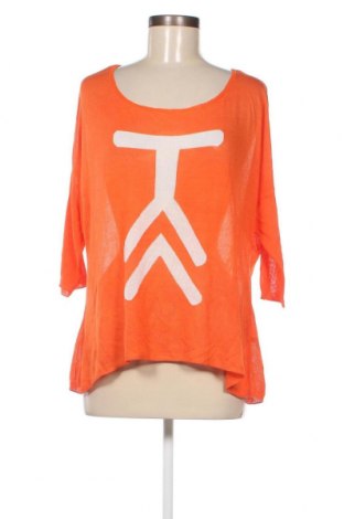 Дамски пуловер, Размер S, Цвят Оранжев, Цена 6,38 лв.
