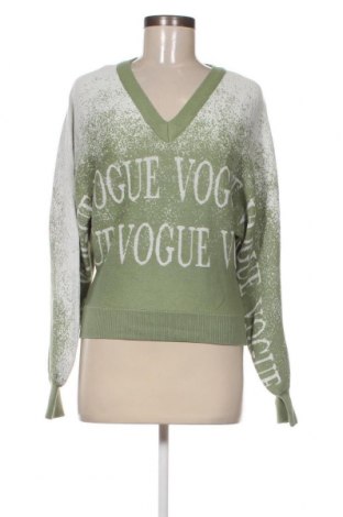 Дамски пуловер, Размер M, Цвят Зелен, Цена 4,64 лв.