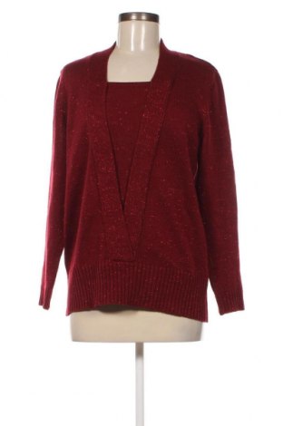 Γυναικείο πουλόβερ, Μέγεθος XL, Χρώμα Κόκκινο, Τιμή 10,76 €