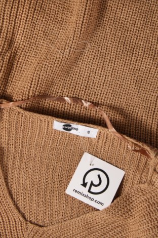 Дамски пуловер, Размер S, Цвят Бежов, Цена 8,41 лв.
