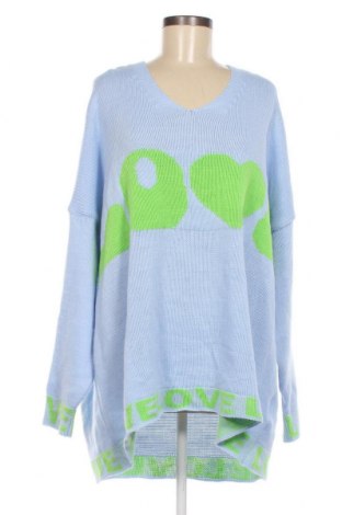 Γυναικείο πουλόβερ, Μέγεθος XL, Χρώμα Μπλέ, Τιμή 8,61 €
