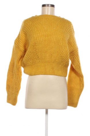 Дамски пуловер, Размер L, Цвят Жълт, Цена 10,15 лв.