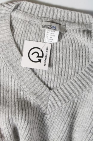 Дамски пуловер, Размер S, Цвят Сив, Цена 8,41 лв.