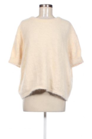 Дамски пуловер, Размер M, Цвят Бежов, Цена 6,96 лв.