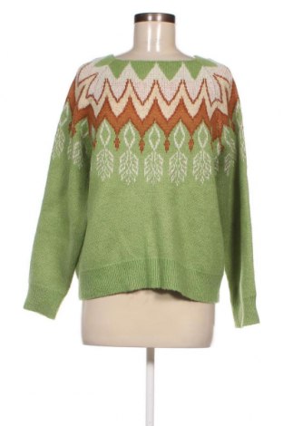 Női pulóver, Méret L, Szín Zöld, Ár 5 520 Ft