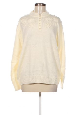 Γυναικείο πουλόβερ, Μέγεθος XL, Χρώμα Εκρού, Τιμή 8,61 €