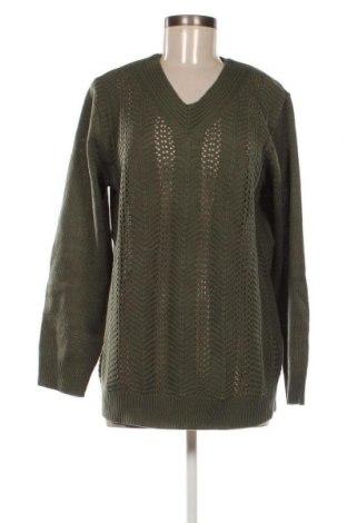 Дамски пуловер, Размер XL, Цвят Зелен, Цена 11,02 лв.