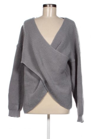 Γυναικείο πουλόβερ, Μέγεθος XXL, Χρώμα Γκρί, Τιμή 7,71 €