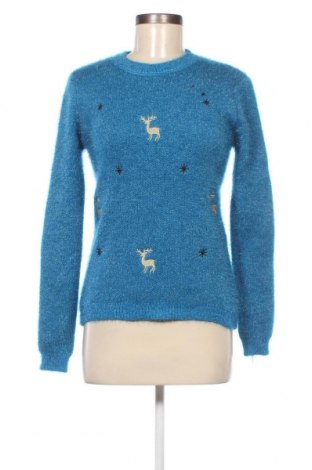 Γυναικείο πουλόβερ, Μέγεθος S, Χρώμα Μπλέ, Τιμή 8,07 €