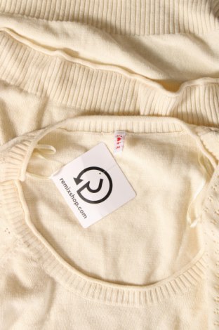 Дамски пуловер, Размер M, Цвят Екрю, Цена 11,31 лв.