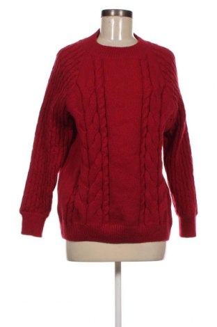 Дамски пуловер, Размер L, Цвят Червен, Цена 10,73 лв.
