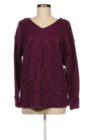 Дамски пуловер A.N.A., Размер M, Цвят Лилав, Цена 7,36 лв.