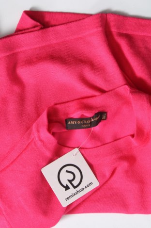 Γυναικείο πουλόβερ AMY&CLO, Μέγεθος M, Χρώμα Ρόζ , Τιμή 6,71 €