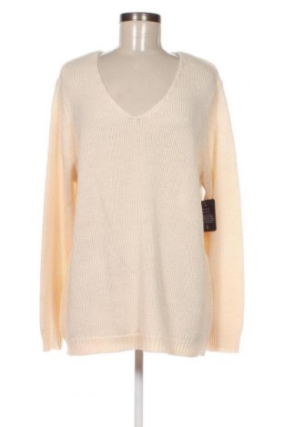 Γυναικείο πουλόβερ ANNI FOR FRIENDS, Μέγεθος XL, Χρώμα  Μπέζ, Τιμή 23,81 €