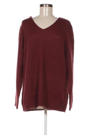 Дамски пуловер ANNI FOR FRIENDS, Размер XL, Цвят Червен, Цена 46,20 лв.