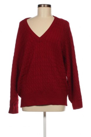 Γυναικείο πουλόβερ Alba Moda, Μέγεθος XXL, Χρώμα Κόκκινο, Τιμή 11,69 €