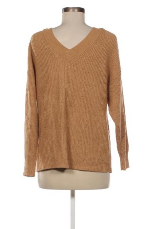 Дамски пуловер Amisu, Размер L, Цвят Бежов, Цена 13,05 лв.