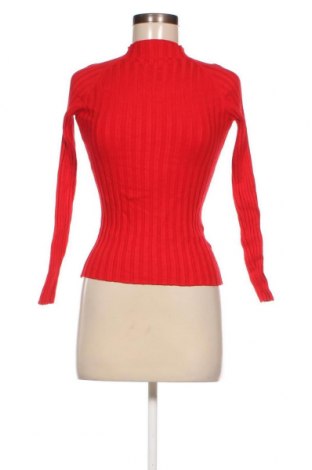 Дамски пуловер Amisu, Размер XS, Цвят Червен, Цена 5,22 лв.