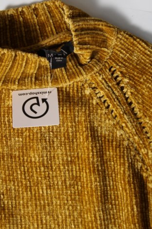 Дамски пуловер Amisu, Размер S, Цвят Жълт, Цена 4,93 лв.