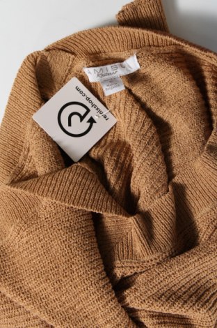 Дамски пуловер Amisu, Размер L, Цвят Кафяв, Цена 13,05 лв.