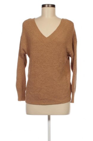 Дамски пуловер Amisu, Размер S, Цвят Бежов, Цена 8,41 лв.