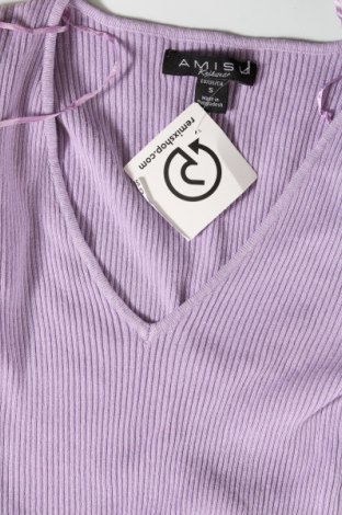 Γυναικείο πουλόβερ Amisu, Μέγεθος S, Χρώμα Βιολετί, Τιμή 6,64 €