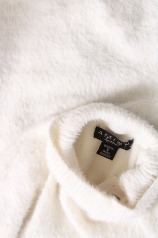 Γυναικείο πουλόβερ Amisu, Μέγεθος S, Χρώμα Λευκό, Τιμή 8,07 €