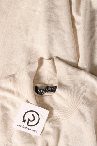 Γυναικείο πουλόβερ Amisu, Μέγεθος M, Χρώμα  Μπέζ, Τιμή 8,07 €